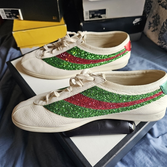 Gucci cream falacer sneaker - Picture 3 of 4